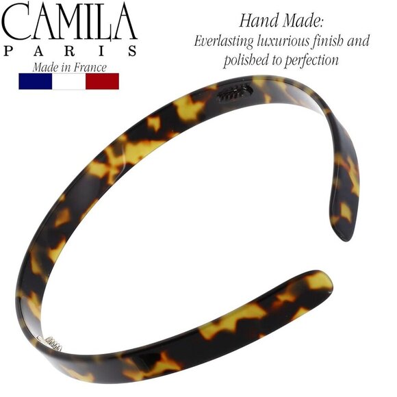 Women Headband Handmade Strong Hold Grip No Slip Flexible Fashion Hair Accessory main image 4